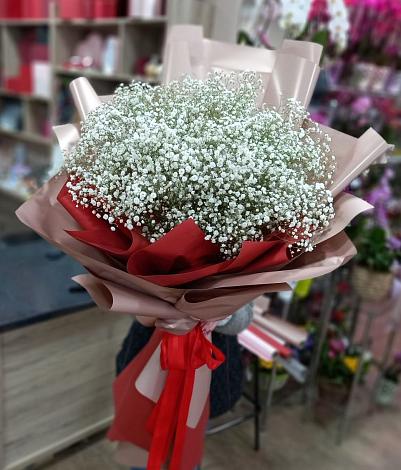 Букет цветов из: Гипсофила в Инском