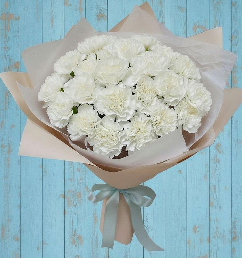 Букет цветов из: Гвоздики в Инском