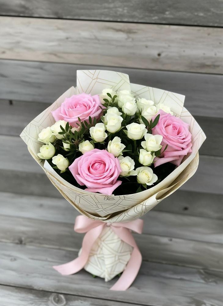 Букет цветов из: Розы в Инском