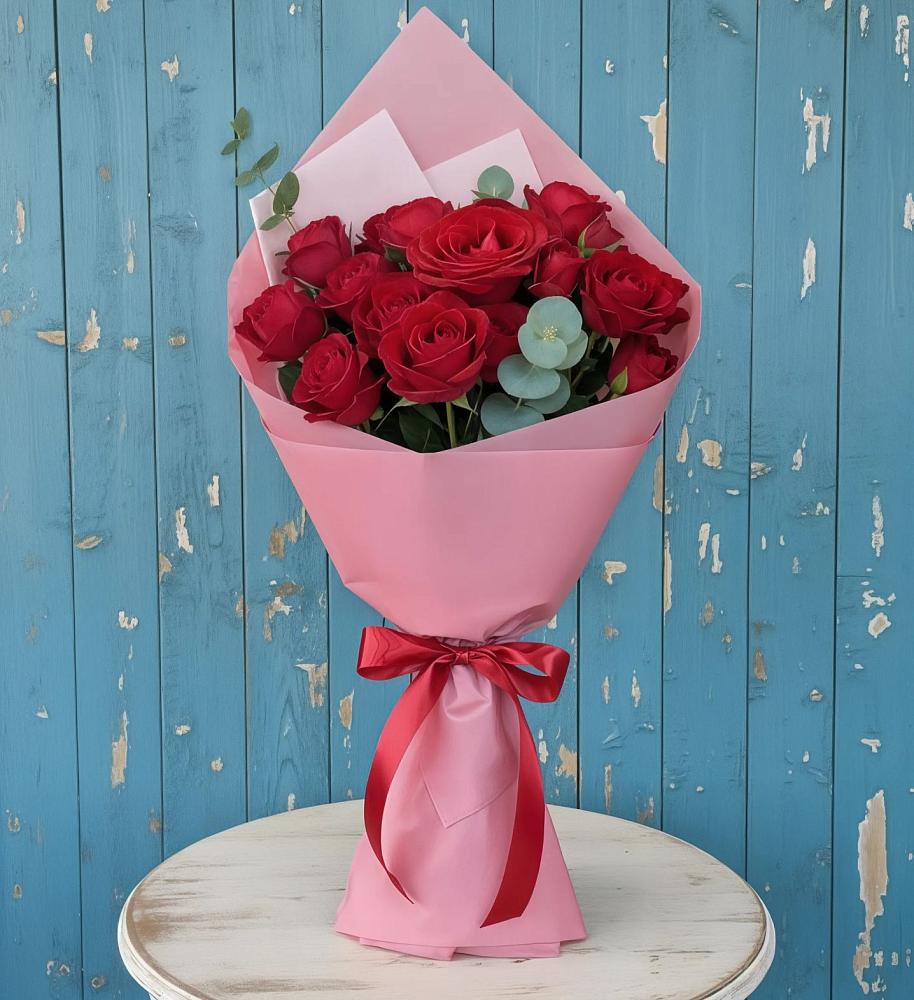 Букет цветов из: Розы в Инском