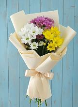 Букет цветов из:  Хризантемы в Инском