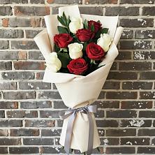 Букет цветов из:  Розы в Инском