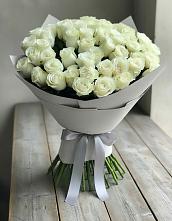 Букет 35 Белых роз в Инском