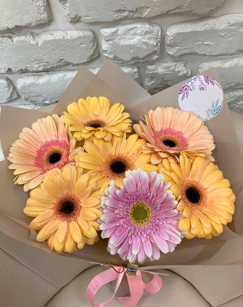 Букет цветов из: Герберы в Инском