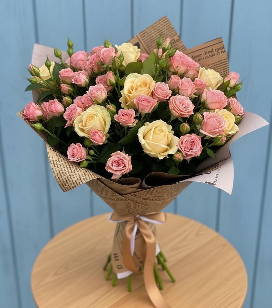 Букет цветов из: Розы в Инском