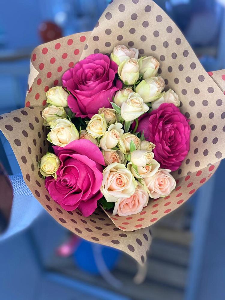 Букет цветов из: Розы в Инском