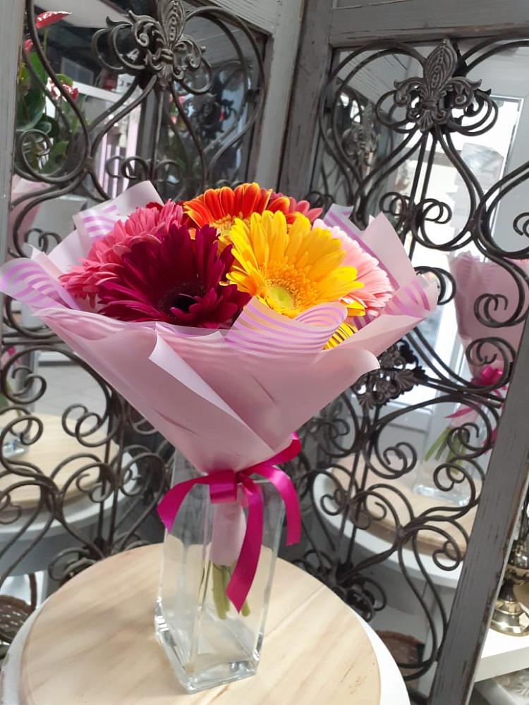 Букет цветов из: Герберы в Инском