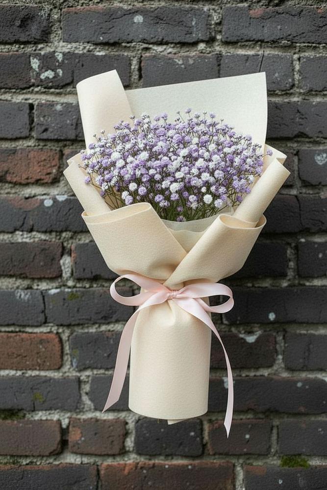 Букет цветов из: Гипсофила в Инском