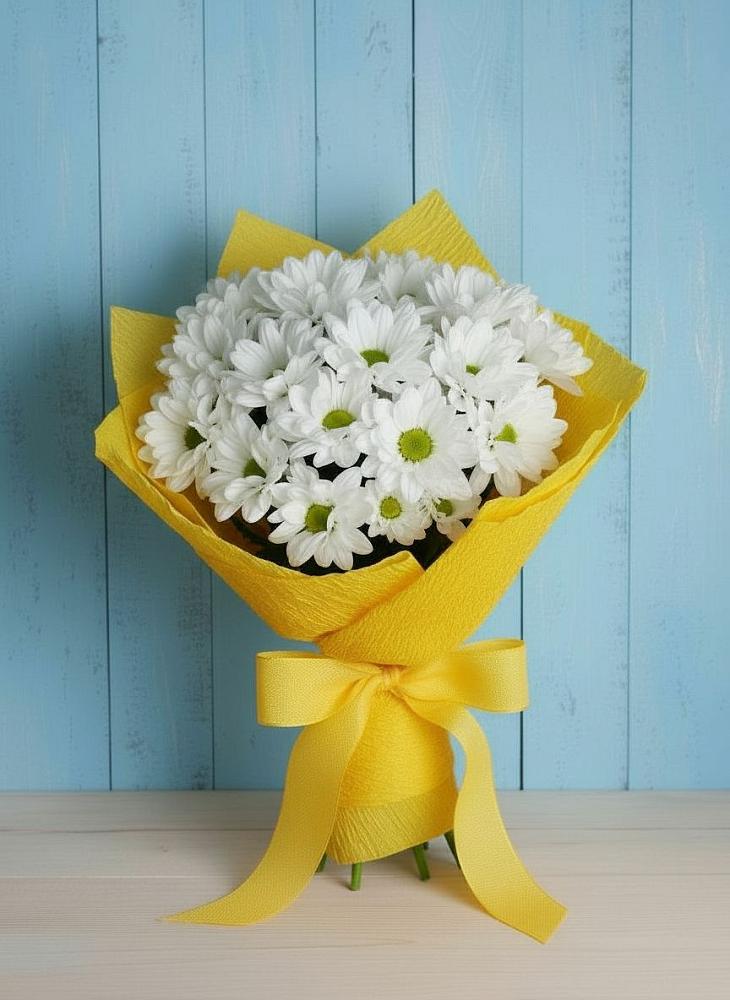 Букет цветов из: Хризантемы в Инском