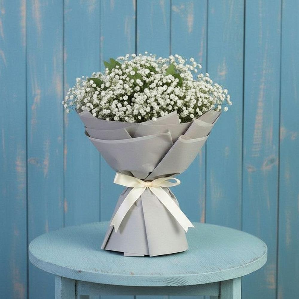 Букет цветов из: Гипсофила в Инском