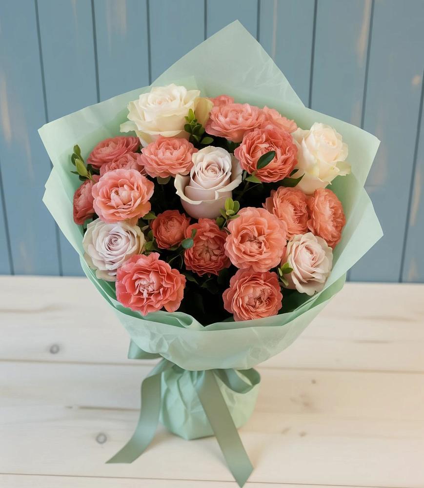 Букет цветов из: Розы в Инском