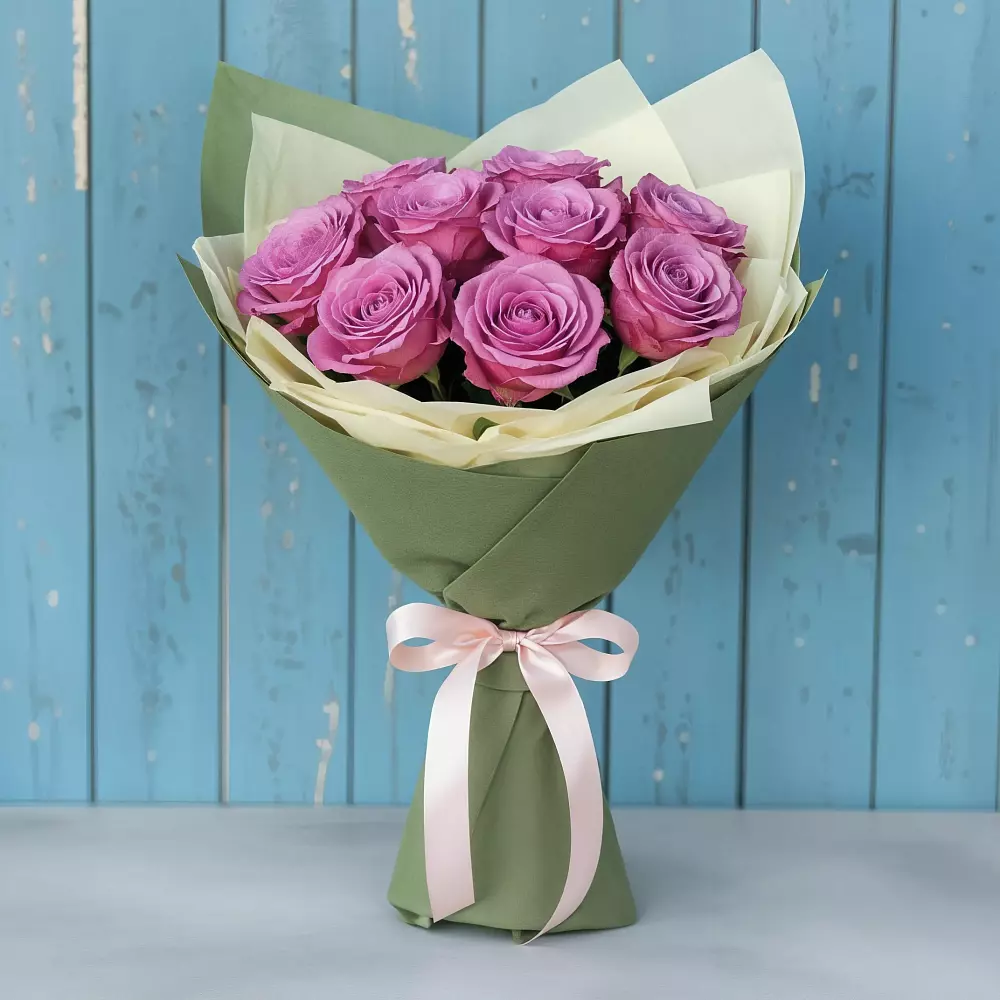 Букет Розы Фёрст Леди в Инском