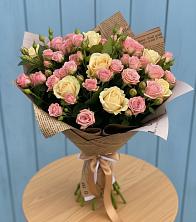 Букет цветов из:  Розы в Инском