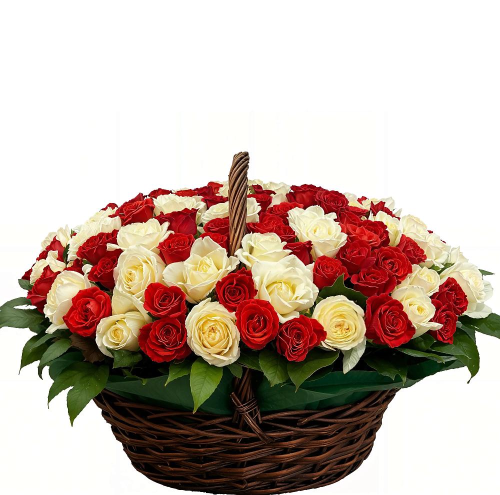 Премиум букет из: Розы в Инском