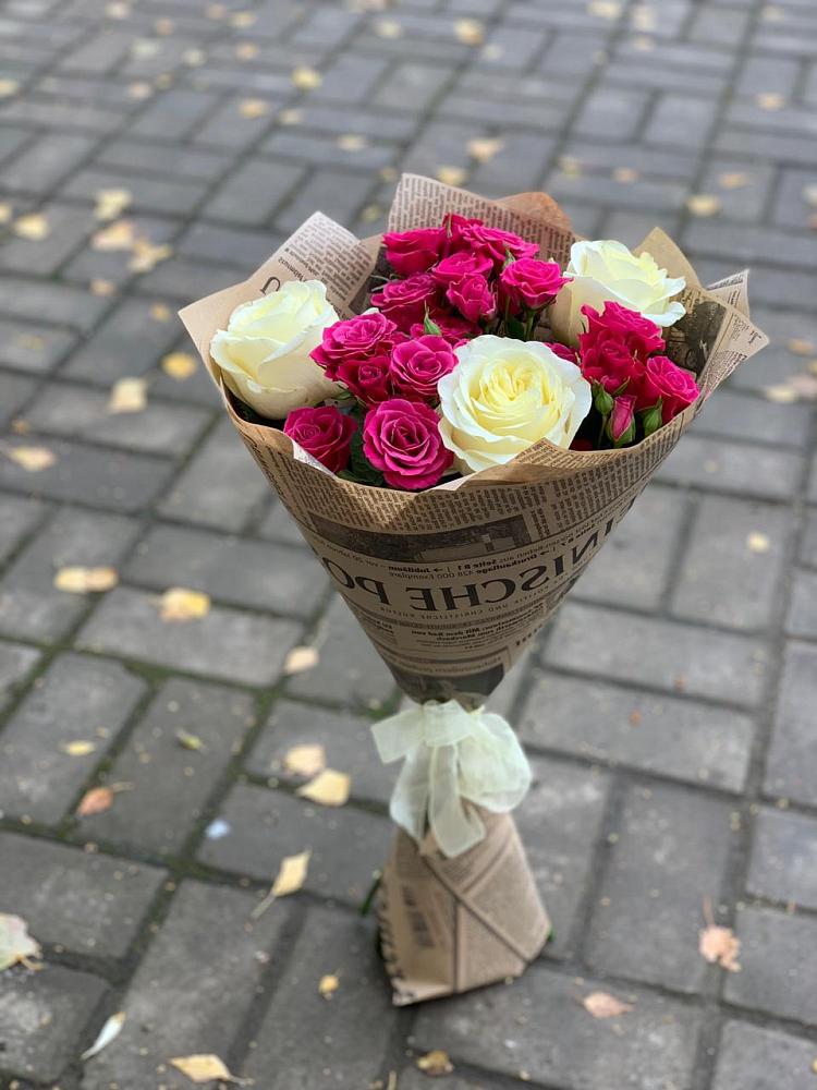 Букет цветов из: Розы в Инском