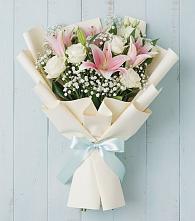 Букет цветов из:  Лилии в Инском