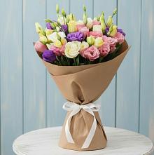 Букет цветов из:  Лизиантусы в Инском